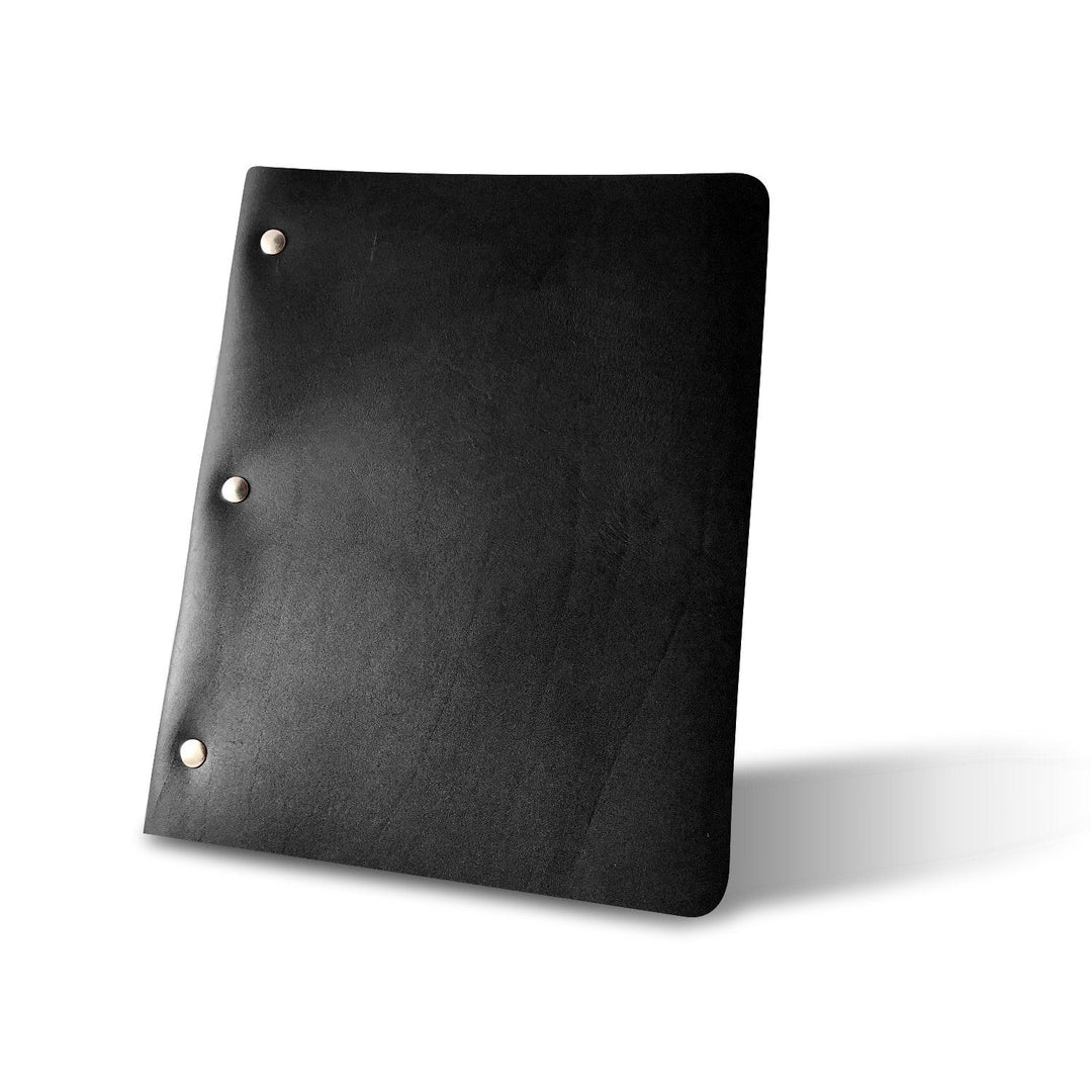 Custom Order - Dwight L - Slim Cut - Refillable Leather Binder 20250425